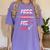 Miss Mrs Ms Dr Doctorate Graduation Women's Comfort Colors T-Shirt Violet