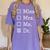 Miss Mrs Ms Dr Shirt Doctorate New Doctor Graduation Women's Comfort Colors T-Shirt Violet