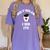 Molar Dentist Dental Hygienist Graduation Shirt Women's Comfort Colors T-Shirt Violet