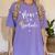 Mom Of The Graduate Mother Of Grad Mama Of Senior Graduation Women's Comfort Colors T-Shirt Violet