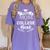 Mom Proud Of a College Grad 2019 Family Graduation Shirt Women's Comfort Colors T-Shirt Violet