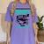 My Mommy Did It And She Did It For Me Graduation Graduate Women's Comfort Colors T-Shirt Violet