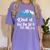 My Mommy Did It Tee Graduation Graduated Mom Proud Children Women's Comfort Colors T-Shirt Violet