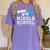 Moving Up To Middle School Graduation T-Shirt Women's Comfort Colors T-Shirt Violet