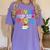 Moving Up To Pre-K Teacher Student Kid Graduation T-Shirt Women's Comfort Colors T-Shirt Violet