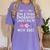 MSN Masters Science In Nursing Nurse Graduation 2022 Women's Comfort Colors T-Shirt Violet