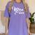 New Nurse 2018 Nursing School Graduate Graduation Shirt Women's Comfort Colors T-Shirt Violet