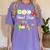 Next Stop Kindergarten Preschool Graduation 2025 Boy Girl Women's Comfort Colors T-Shirt Violet