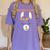 No Prob Llama Birthday Graduation Women Kids Girls Women's Comfort Colors T-Shirt Violet