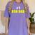 Nurse BSN Student Graduate Dad Nursing Graduation Women's Comfort Colors T-Shirt Violet