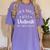 Nurse DNP PhD Doctorate Graduation Women Women's Comfort Colors T-Shirt Violet