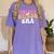 In My Nurse Era Nursing School Graduation Women Women's Comfort Colors T-Shirt Violet