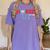 Nurse Est 2018 New Graduation Nursing School T-Shirt Women's Comfort Colors T-Shirt Violet