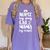 Nurse Graduation For Her Nursing Cat Mama By Night For Men Women Women's Comfort Colors T-Shirt Violet