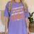 Nurse Graduation I Survived My Wife'S Nursing Degree Nurse Women's Comfort Colors T-Shirt Violet