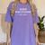 Nurse Practitioner Est 2023 PN Nursing School Graduation Women's Comfort Colors T-Shirt Violet