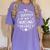 Nurse Wife Nursing Graduation And Nursing Wife Nurse Husband Women's Comfort Colors T-Shirt Violet