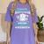 Nursing School Graduation Inherited RN LPN Nurse Grad 2021 Women's Comfort Colors T-Shirt Violet