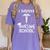 Nursing School Graduation Shirt I Survived RN Gift Women's Comfort Colors T-Shirt Violet