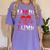Nursing School Shirt Graduation Earned Not Given Nurse Women's Comfort Colors T-Shirt Violet