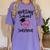 Nursing School Survivor Women Graduation RN Gift Shirt Women's Comfort Colors T-Shirt Violet