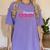 Nursing Shirt Graduation Nurse School Trauma Queen Shirt Women's Comfort Colors T-Shirt Violet