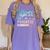 Nursing Student Art Men Women NICU Graduation Future Nurse Women's Comfort Colors T-Shirt Violet