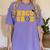 Omega Psi Phi Fraternity Paraphernalia HBCU Graduation Women's Comfort Colors T-Shirt Violet