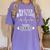Paramedic School Graduation TShirt For Paramedic Busted Women's Comfort Colors T-Shirt Violet