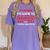 I Paused My Game To Graduate Graduation Women's Comfort Colors T-Shirt Violet