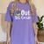 Peace Out 5th Grade Tie Dye Graduation Class Of 2026 Women's Comfort Colors T-Shirt Violet