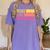 Peace Love Engineering Engineer School Graduation Retro Women's Comfort Colors T-Shirt Violet