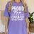Pharmacy Graduation Pharmacist Educated Drug Dealer Mom Women's Comfort Colors T-Shirt Violet