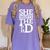 PhD Doctorate Husband Boyfriend PhD Graduation Women's Comfort Colors T-Shirt Violet