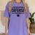 PhD Graduation Dissertation Defense Survivor PhD Women's Comfort Colors T-Shirt Violet