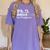 PhD In Progress PhD Doctoral Degree Graduation Doctorate Women's Comfort Colors T-Shirt Violet