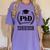 PHD Survivor T-Shirt Graduation Student Teacher For Men Women Kids Women's Comfort Colors T-Shirt Violet