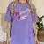 Phinally Done PhD T Shirt Graduation Women's Comfort Colors T-Shirt Violet