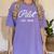 Pilot Est 2019 Graduation Grad Women's Comfort Colors T-Shirt Violet