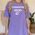 Can I Play Soccer Now Graduation T-Shirt Women's Comfort Colors T-Shirt Violet
