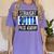 Police Academy Shirt Police Officer Graduation Women's Comfort Colors T-Shirt Violet