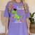 Pre k Graduation We Are Done Class 2023 Pre-k Dinosaur Boys Women's Comfort Colors T-Shirt Violet