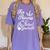 Pre-School Graduation For Girls Women's Comfort Colors T-Shirt Violet