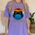 Pre-School Level Complete Graduation Video Gamer Preschool T Women's Comfort Colors T-Shirt Violet