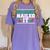 Pre-School Nailed It Shirt Graduation T Shirt Women's Comfort Colors T-Shirt Violet