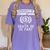 Property Of Student Loans College Graduation Shirt Women's Comfort Colors T-Shirt Violet