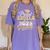 Proud Abuela Of a Class Of 2025 Graduate Senior Graduation Women's Comfort Colors T-Shirt Violet