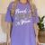 Proud Army Mom Army Graduation Mom US Army Mom Women's Comfort Colors T-Shirt Violet