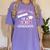 Proud Aunt Of a 2018 Graduate Auntie Graduation Women's Comfort Colors T-Shirt Violet