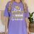 Proud Aunt Of 5th Grade Graduate 2025 Elementary Graduation Women's Comfort Colors T-Shirt Violet